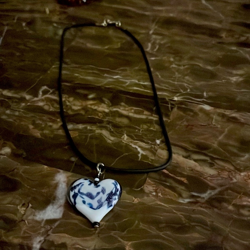 Vibrant heart necklace